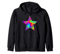 Crazy Color Star Felpa con Cappuccio