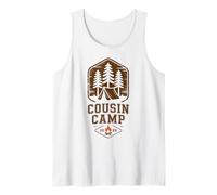 Crazy Cousin Camp 2026 Cruise Squad Tribe Sleepaway Canotta
