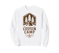 Crazy Cousin Camp 2026 Cruise Squad Tribe Sleepaway Felpa
