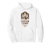 Crazy Cousin Camp 2026 Cruise Squad Tribe Sleepaway Felpa con Cappuccio