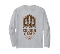 Crazy Cousin Camp 2026 Cruise Squad Tribe Sleepaway Maglia a Manica