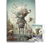 Crazy Creature I Puzzle da 1000 pezzi per adolescenti Gioco per lo sviluppo del pensiero logico Ottimo regalo per momenti significativi Dimensioni 38x26cm