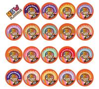 Crazy Cups Flavored Coffee Single Serve for Keurig K Cups Brewer Variety Pack Sampler, 20 Count