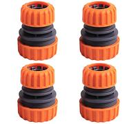 Crazy Daisy, 4 connettori per tubo da giardino in plastica, connettore rapido da 6 a 10 punti, adatto per irrigazione da 2 cm, 3,34 cm, 3,3 cm, 3,3 cm, 3,3 cm