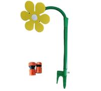 Crazy Daisy Sprinkler, Crazy Dancing Daisy Sprinkler with Stake, 360° Rotating Flower Water Spray, Garden Irrigation Tool, for Gardens, Lawns,