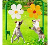 Crazy Daisy Sprinkler, Crazy Funny Sun Flower Dancing Daisy Lawn Sprinkler, Fun Irrigation Tool For Yard Watering Dogs Kids Playing(2b)