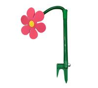 Crazy Daisy Sprinkler for Kids & Dogs, 360° Dancing Daisy Water Sprinkler, Colorful Crazy Flower Sprinkler for Garden Yard Outdoor Lawn Fun (Red)