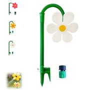 Crazy Daisy Sprinkler,Funny Garden Sprinkler, Dancing Daisy Sprinkler,Dancing Flower Water Irrigation System,Garden Irrigation Tool for Yard Watering (1pcs,white)