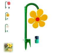 Crazy Daisy Sprinkler,Funny Garden Sprinkler, Dancing Daisy Sprinkler,Dancing Flower Water Irrigation System,Garden Irrigation Tool for Yard Watering (1pcs,yellow)