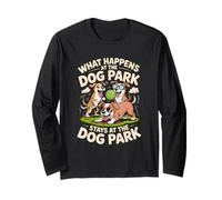 Crazy Dog Lover - Divertente Umorismo per Cani, Mamma, papà, Animali Domestici Maglia a Manica