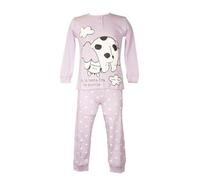 CRAZY FARM Pigiama Bimba Bambina Baby Interlock Invernale Manica Lunga Collo Serafino Articolo 32565, 2834 Violet, 5 Anni
