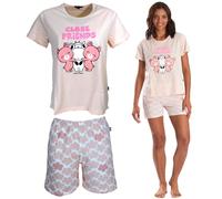 Crazy farm Pigiama Donna manica corta Friends puro cotone jersey 15911