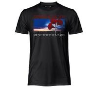 CRAZY FOR ROCK Maglia Uomo Depeche Mode in Cotone, T-Shirt Nera Morbida e Traspirante, Maglietta Uomo Musicale con Stampa Originale e Resistente, Unisex Adulto Ragazzo S