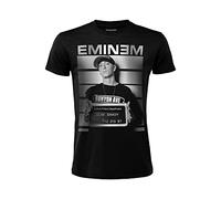 Crazy for Rock T-Shirt Eminem. Maglietta Rapper Marshall Bruce Mathers III. Maglia Ufficiale Hip Hop. Unisex. Adulto Ragazzo. (XXL)