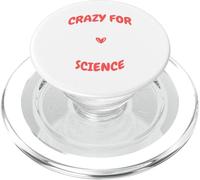Crazy For Science Retro Science Designs Presente PopSockets PopGrip per MagSafe