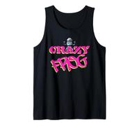 Crazy Frog Axel F Graffiti Stencil Testo Canotta