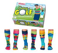 Crazy Golf - Confezione da 6 calzini da uomo, United Oddsocks UK 6-11 EUR 39-46 US 7-12