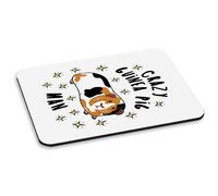 Crazy Guinea Maiale Uomo Stars PC Computer Mouse Pad - Divertente Animali