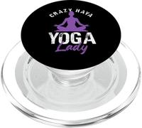 Crazy Haya Yoga Lady Design PopSockets PopGrip per MagSafe