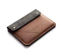 Crazy Horse Craft, Custodia in pelle per iPad Pro 11, marrone classico, custodia per tablet, pellicola proteggi schermo, tasca per matita, copertura per tastiera magica, borsa vintage