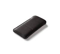 Crazy Horse Craft, Custodia in Pelle per iPhone 15 Pro Max / 15 Plus, Carbon Black, Calzino Porta Cellulare, con Tasca Portacarte, Mobile Phone Case, Sleeve, Cover, Cardholder, Bag, Ingrandito