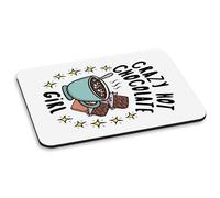 Crazy Hot Cioccolato Ragazza Stars PC Computer Mouse Pad Daughter Bambini Funny