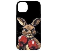 Crazy Kangaroo con guantoni da boxe per un pugno selvaggio Custodia per iPhone 14 Plus