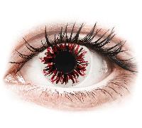 CRAZY LENS - Harlequin Black - giornaliere non correttive (2 lenti)