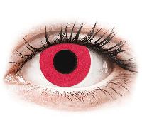 CRAZY LENS - Solid Red - giornaliere non correttive (2 lenti)