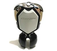 CRAZY METALMAN Portachiavi per Can Am Ryker, accessori per chiave di accensione, copertura cromata