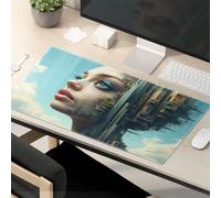 Crazy Mouse Pad Urban Dreams: A Woman'S Vision Of The Future Mouse Pad Tappetino Mouse Pad Gaming Mousepad