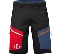 CRAZY Pegasus - pantaloni corti trekking - uomo Black/Red/Blue 2XL