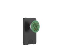 Crazy Plant Dad, vegetazione floreale botanica, vibrazioni nella giungla PopSockets PopWallet per MagSafe