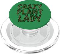 Crazy Plant Lady Botanico Floreale Verde Estetica PopSockets PopGrip per MagSafe