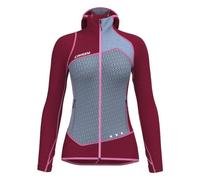 CRAZY Pull Iconic Light - felpa in pile - donna XS Dark Red/Light Blue woman Bluesign