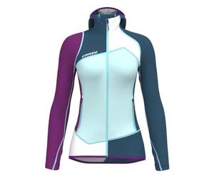 CRAZY Pull Ionic - felpa in pile - donna Blue/Violet/White XS