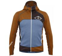 CRAZY Pull Resolution Light - felpa con cappuccio - uomo Light Brown/Blue S