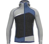 CRAZY Resolution Light M - felpa in pile - uomo Grey/Black/Blue XL