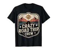 Crazy Road Trip Crew Avventura in Viaggio - Maglietta
