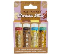Crazy Rumors Confezione Barista Mix 4 pezzi - Set balsami labbra