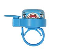 Crazy Safety - Blue Shark Bicycle Bell For Kids - Blue - Unisize Toy NUOVO