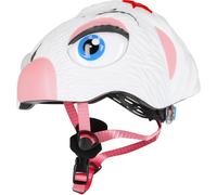 Crazy Safety Bunny, casco da bici, junior, bianco 49-55cm White