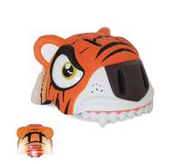Casco bici bambino Tigre Crazy Safety ( Arancione / Unica )