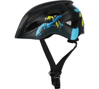 Crazy Safety Cool Arrow, casco da bici, junior, nero/blu 54-58cm Black/Blue