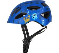 Crazy Safety Cool Sea, casco da bici, junior, blu 54-58cm Blue