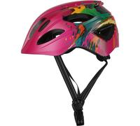 Crazy Safety Cool Splash, casco da bici, junior, rosa 54-58cm Pink