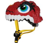 Crazy Safety Dragon, casco da bici, junior, nero 49-55cm Red