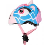 Crazy Safety Giraffe, casco da bici, junior, marrone 49-55cm Blue