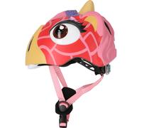 Crazy Safety Giraffe, casco da bici, junior, rosso 49-55cm Red