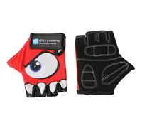 Crazy Safety, guanti da ciclismo, junior, rosso S Red